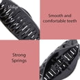 thumbnail image 4 of Motique Accessories 2.5 inch Plastic Weaved Jaw Hair Clip for Women and Girls-Black, 4 of 5