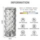 thumbnail image 2 of Crystal Diamond Table Lamp, 16 Colors Usb Charging Touch Lamp Bedside Night Light With Remote Control, 2 of 5