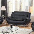 thumbnail image 2 of Nesmith Loveseat / Upholstery Color: Black, 2 of 2