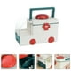 thumbnail image 5 of GOOHOCHY Caja de almacenamiento de primeros auxilios Caja de almacenamiento de medicina familiar plástica, 5 of 7