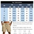 thumbnail image 4 of UDAUDU Men's Hiking Cargo Shorts Athletic Stretch Quick Dry Lightweight Shorts for Men Outdoor Fishing Shorts with Pockets Green 2XL, 4 of 6