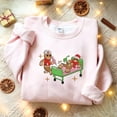 thumbnail image 2 of Funny Gingerbread Christmas Sweatshirt, Did You Try Icing It Embroidered Sweatshirt, Nurse Holiday Sweater, Cute Pun Winter Outfit, 2 of 5