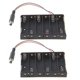 thumbnail image 4 of Caja de 2 piezas con soporte de batería para 6 pilas AA con cables (negro), 4 of 5