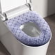 thumbnail image 4 of Cojín de asiento de inodoro de felpa: alfombrilla de baño suave, gruesa y lavable con diseño antideslizante y a prueba de fugas para un uso diario cómodo., 4 of 6