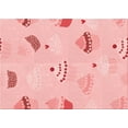 thumbnail image 1 of Ahgly Company Machine Washable Indoor Rectangle Transitional Pink Area Rugs, 5' x 7', 1 of 7