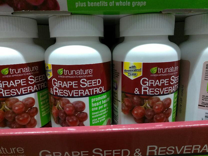 Trunature Grape Seed with Resveratrol 75 mg 150 tablets