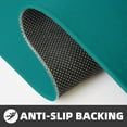 thumbnail image 4 of Bingfone 2 Pcs Kitchen Rugs and Mats,Cushioned Anti-Fatigue Floor Mat,PVC Non-Slip Kitchen Rug Set for Kitchen,Laundry Room,Sink 17"x47"+17"x29" - Teal, 4 of 6