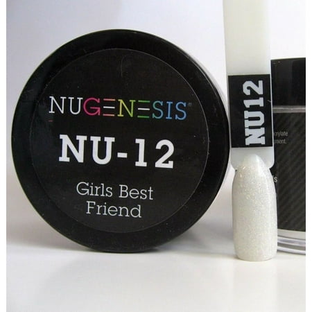 NUGENESIS Nail Color Dip Dipping Powder 1.5oz/jar - NU12 Girls Best (Best Enail For The Money)