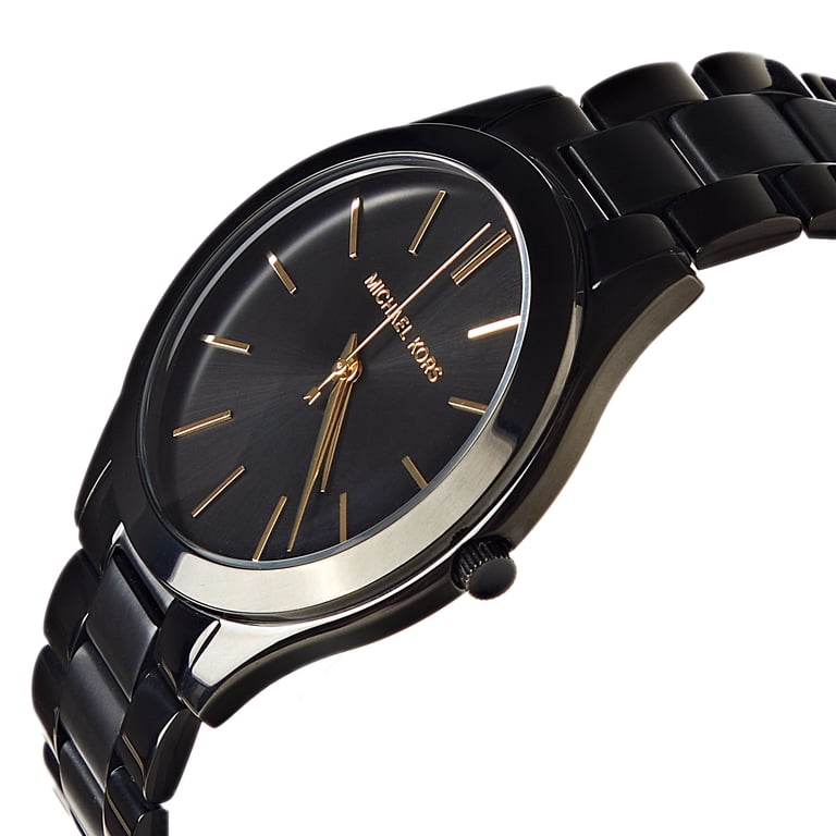 Michael Kors Women's Classic Black Stainless Steel Bracelet Watch photo 3