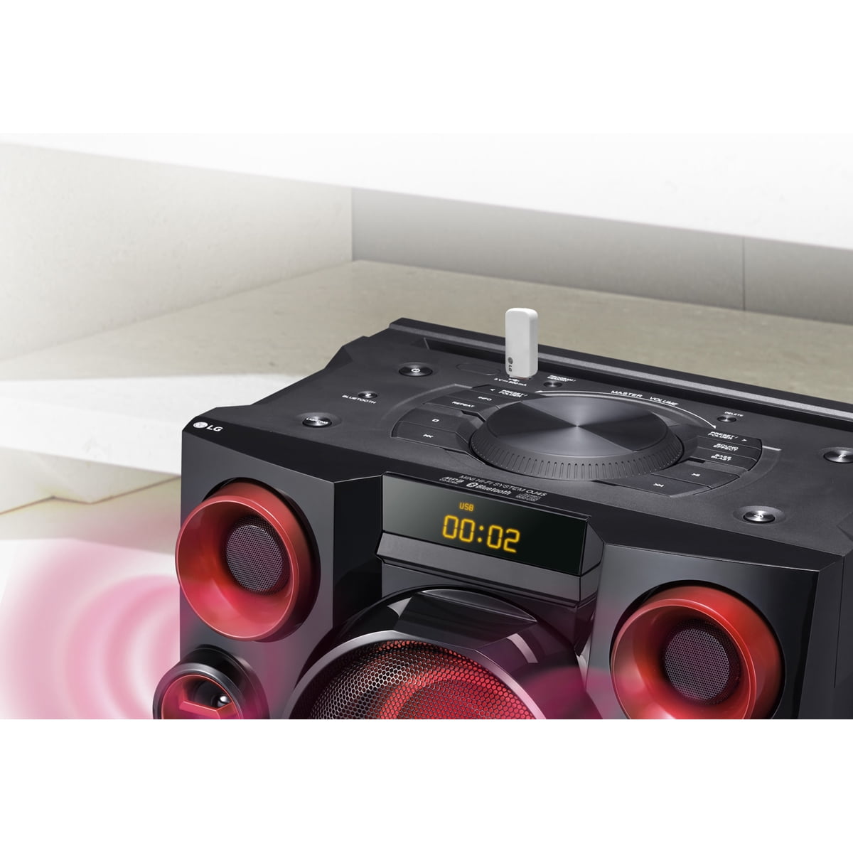 lg mini hifi system oj45