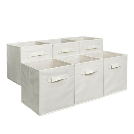 Ktaxon Storage Cube Basket Fabric Drawers Best Cubby Organizer Box Bin 6 (Best Store For School Supplies)