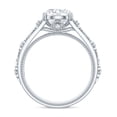 thumbnail image 2 of Rosec Jewels Moissanite Solitaire Engagement Ring for Women (8 mm, 2 CT, D-VS1 Grade), 14K White Gold, US 10.00, 2 of 8