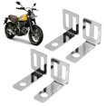 thumbnail image 4 of Rear Indicator Light Holder, Waterproof Simple Installation Turn Signal Lamp Bracket Universal  For Motorbike Silver, 4 of 8