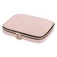 thumbnail image 1 of Estuche Almacenamiento Sunnimix Viaje 12 Correas Reloj Acolchado Rosa Claro, 1 of 8