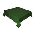 thumbnail image 2 of LA Linen TCpop52x52-GreenHuP20 Polyester Poplin Square Tablecloth, Hunter Green - 52 x 52 in., 2 of 2