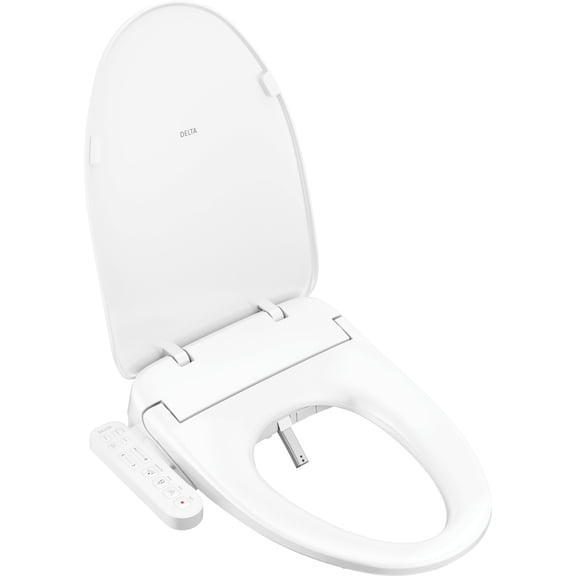 Delta 893005E Refresh Standard Elongated Bidet Seat - White