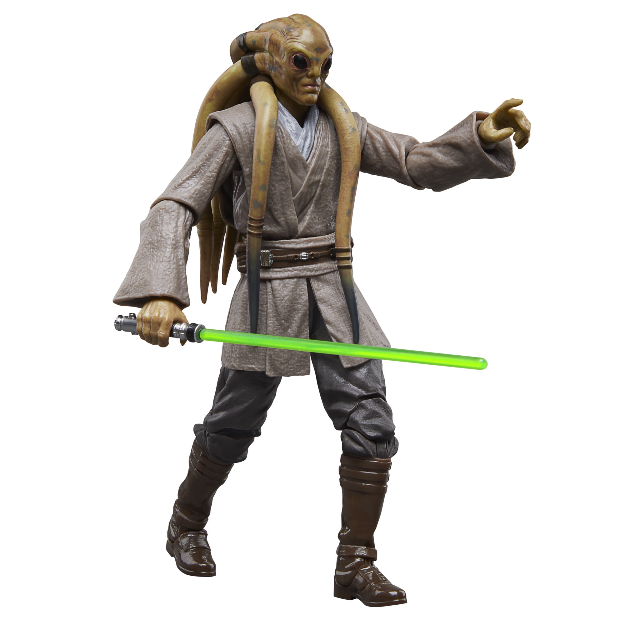 Star Wars The Black Series Kit Fisto, Star Wars: Revenge of the Sith Action Figure (6”), Only At Walmart