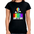 thumbnail image 2 of HUMAN LGBT Flag Gay Pride Month Transgender Rainbow Lesbian Shirts for Women, 2 of 8