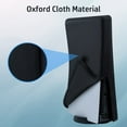 thumbnail image 5 of Horizontal Mode Dust Cover for PS5 Console 1680D Oxford Cloth Anti-Scratch Waterproof Preventing Pet Hair, Vertical Protective Case-Vertical-Black, 5 of 7