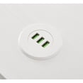 thumbnail image 2 of Mainstays 2 Drawers Computer Desk with USB Charger for Teen Adult, 39.4' Study Writing Table, White Finish., 2 of 6