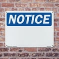 thumbnail image 5 of Blank Write OSHA Notice Aluminum Sign 14 Inch x 10 Inch - 5 Pack, 5 of 8
