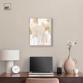 thumbnail image 3 of Beige and Cream I Canvas Muted Elegant Art by Art Remedy, Silver Frame, 16 x 20, 3 of 7