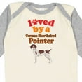 thumbnail image 4 of Inktastic German Shorthaired Pointer Owner Girls Long Sleeve Baby Bodysuit, 4 of 5