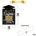 thumbnail image 2 of KatchOn, Congrats Grad Yard Sign - 16x10 Inches | Black and Gold Class of 2026 Congrats Yard Sign | Graduation Party Decoration | Congrats Grad Lawn Signs for Graduation Decorations 2026, 2 of 7