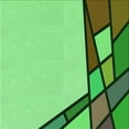 thumbnail image 1 of Ahgly Company Tapis d'Intérieur Lavable en Machine Carré Transitionnel Vert Lime Foncé, 5 Pieds Carré, 1 of 7