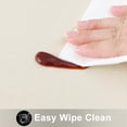 thumbnail image 3 of Rectangle Table Cloth x Wipeable Vinyl Tablecloths Protector Oil Spill Proof Plastic Table Cover for Dining Picnic Camping Outdoor, 3 of 6