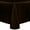 Brown, variant on Ultimate Textile (3 Pack) Reversible Shantung Satin - Majestic 60 x 84-Inch Oval Tablecloth - for Home Dining Tables, Espresso Dark Brown
