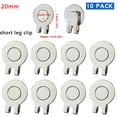 thumbnail image 1 of 10 pcs Golf Hat Clip Magnetic Metal Golf Cap Clips Golf Accessories For Golf Ball Mark Marker Drop Ship Short Leg, 1 of 6
