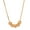 Golden, variant on Mightlink Necklace European And American Style Fashion Accessories Silver/Golden Color Stamped Minimalist Beads Choker Necklace for Daily Wear