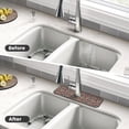 thumbnail image 4 of Bingfone rock record music Skull Print Splash Guard for Sink Faucet,Super Absorbent Fast Drying Mat Sink-Splash Guard Behind Faucet Drip Catcher for Kitchen,Sink Mat,Dish Drying Mat, 4 of 8