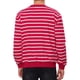 thumbnail image 3 of SUDADERA DE HOMBRE INSPIRE CHIC A RAYAS, AJUSTE REGULAR, CUELLO REDONDO, MANGAS LARGAS, SUDADERAS PULLOVER IMPRESAS, S ROJO BLANCO, 3 of 4