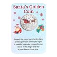 thumbnail image 2 of Moneda Conmemorativa Papá Noel Navidad Monedas Conmemorativas Feliz, 2 of 9