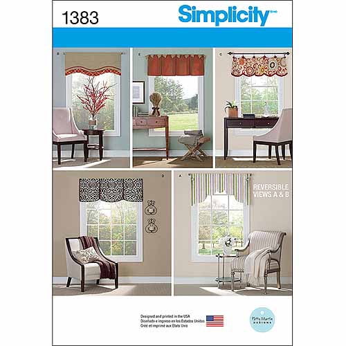 Simplicity Crafts Home Décor Pattern, 1 Each