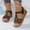 Black, variant on ATENAR Women Sandals Beach Shoes Casual Summer Sandals Multicolor (US:6)