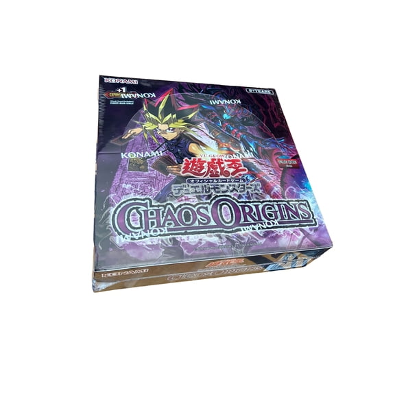 Collectible Konami Yu-Gi-Oh! Chaos Origins Trading Card Game 24-Count Booster Box (Asian-English Edition)