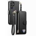 thumbnail image 1 of Case For Samsung Galaxy S26 Ultra/S26 Plus/S26, PU Leather Shell With Wristlet Zipper Wallet Holder Cover, 1 of 6