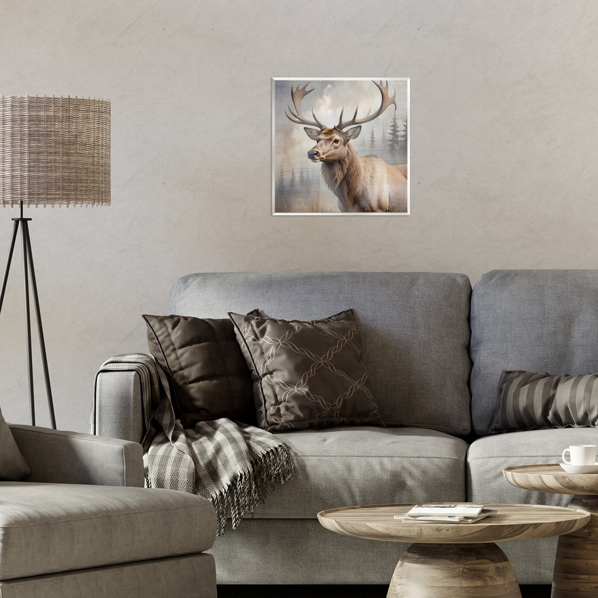 Stupell Industries Graceful Forest Stag Wall Plaque Art, design by Susan Arnot
