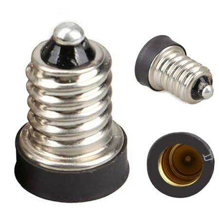 

1 Pc E14 To E12 Base Adapter Converter Lamp Holder Lamp Adapter