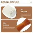 thumbnail image 3 of Soimiss Wood Handle Hammer for Craft Durable Nylon Head Carving Tool for DIY, 3 of 5