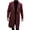 Wine, variant on Mens Blazer Coat Long Trench Coats Notched Collar Peacoat Single Breasted Outwear Winter Coat Classic Wool Coat Fleece Dressy Pea Coat Business Outfits(Black,L)