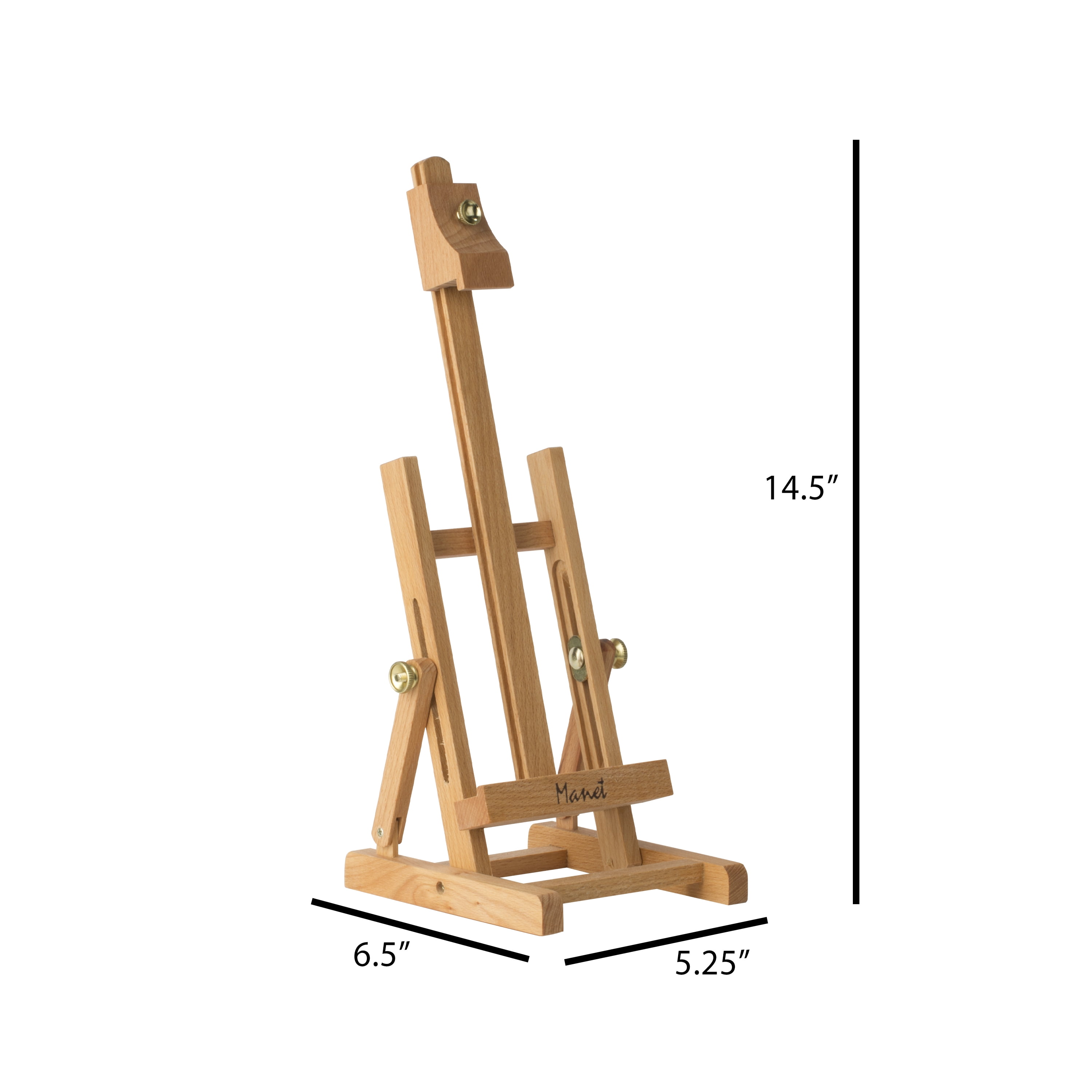 Creative Mark Manet Table and Display Easel - Top Artist Portable LightWeight Art Easel with Adjustable Angle for Painting and Display - Ideal for Drawing - Oil Finished