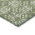 thumbnail image 4 of Addison Rugs Chantille Indoor/Outdoor Transitional Floral Green Washable Rectangle Rug, 8' x 10', 4 of 6