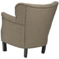 thumbnail image 6 of SAFAVIEH Jenny Arm Chair With Brass Nail Head Java, 6 of 7