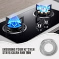 thumbnail image 3 of YOSADIER Stainless Steel Gas Stove Drip Tray Universal Round Burner Pan for Home Kitchen Range Accessories, 3 of 8