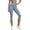 Light Blue, variant on JnLxul Workout Pants for Women High Waisted Capri Leggings Stretchy Slim Fitting Tight Capris Gym Yoga Pants Trendy(X-Large,Purple)