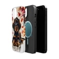 thumbnail image 2 of DistinctInk Tough Case for Apple iPhone 13 MINI (5.4" Screen), Compatible with MagSafe Charging - Valentine's Day Gordon Setter Puppy, 2 of 6